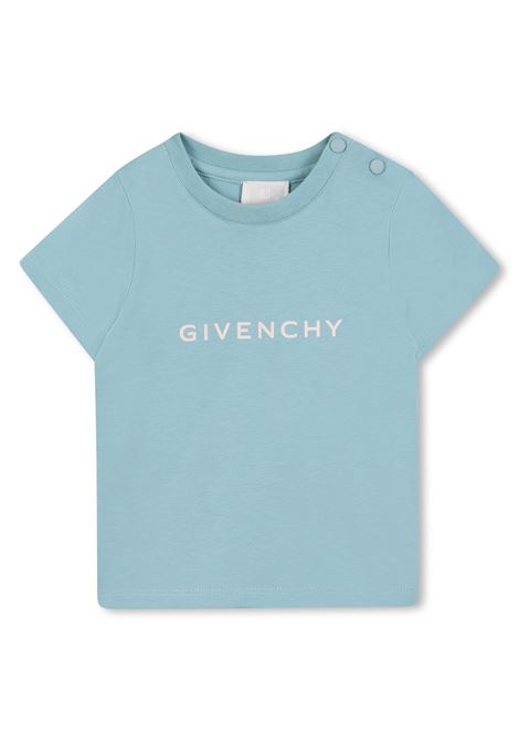 T-shirt con logo GIVENCHY KIDS | H30887040